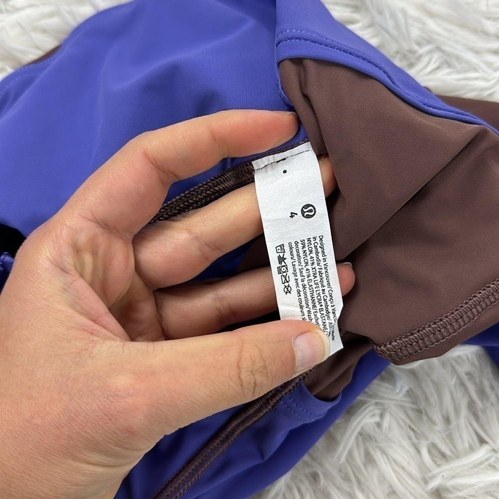 Lululemon Hike to Swim Short 6" Charged Indigo / Dark Oxide / Charged Indigo - Picture 4 of 6